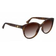 Zonnebril met Verlooplens Gucci , Brown , Dames