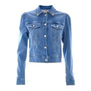 Klassieke Denim Jassen Kocca , Blue , Dames