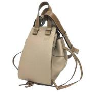 Pre-owned Fabric handbags Loewe Pre-owned , Beige , Dames