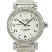 Pre-owned Stainless Steel watches Coach Pre-owned , Gray , Dames