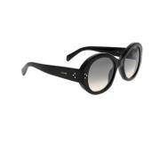 Stijlvolle zonnebril met uniek ontwerp Celine , Black , Dames