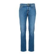 Stijlvolle Denim Jeans Jacob Cohën , Blue , Heren