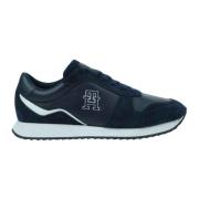 Blauwe Sneakers Tommy Hilfiger , Blue , Heren