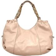 Pre-owned Fabric totes Salvatore Ferragamo Pre-owned , Beige , Dames