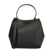 Zwarte Bucket Tas Tory Burch , Black , Dames