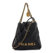 Pre-owned Fabric chanel-bags Chanel Vintage , Black , Dames