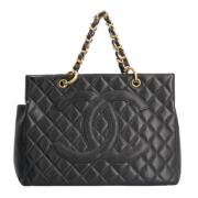 Pre-owned Fabric chanel-bags Chanel Vintage , Black , Dames