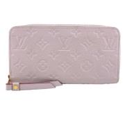 Pre-owned Fabric wallets Louis Vuitton Vintage , Beige , Dames