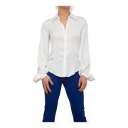 Ivory Shirt Blugirl , White , Dames