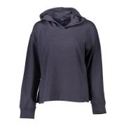 Blauwe Dames Sweatshirt met Capuchon Gant , Blue , Dames