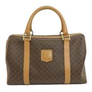 Pre-owned Canvas celine-bags Celine Vintage , Brown , Dames