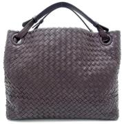 Pre-owned Leather totes Bottega Veneta Vintage , Brown , Dames