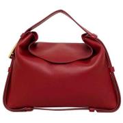 Pre-owned Leather handbags Bottega Veneta Vintage , Red , Dames