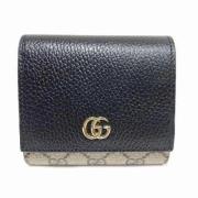 Pre-owned Fabric wallets Gucci Vintage , Black , Dames