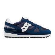 Blauwe Shadow Original Sneakers Saucony , Blue , Heren