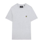 Effen T-shirt Lyle & Scott , Gray , Heren