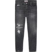 Zwarte broek voor heren Tommy Jeans , Black , Heren