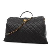 Pre-owned Fabric chanel-bags Chanel Vintage , Black , Dames