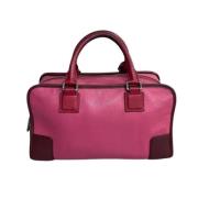 Pre-owned Fabric handbags Loewe Pre-owned , Pink , Dames