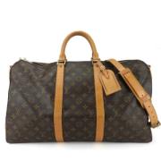 Pre-owned Canvas louis-vuitton-bags Louis Vuitton Vintage , Brown , Da...