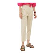 Rechte Snit Chino`s Silvian Heach , Beige , Dames