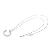 Pre-owned White Gold necklaces Cartier Vintage , Gray , Dames