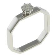 Pre-owned White Gold rings Gucci Vintage , Gray , Dames