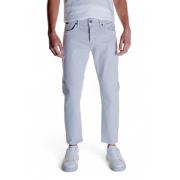 Grijze Heren Jeans met Rits en Knoopsluiting Antony Morato , Gray , He...