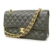 Pre-owned Fabric chanel-bags Chanel Vintage , Black , Dames