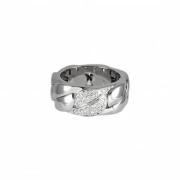 Pre-owned White Gold rings Cartier Vintage , Gray , Dames