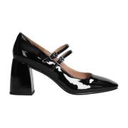 Zwarte Lakleren Hakken Pumps Bibi Lou , Black , Dames