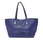 Pre-owned Fabric totes Loewe Pre-owned , Blue , Dames