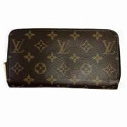 Pre-owned Canvas wallets Louis Vuitton Vintage , Brown , Dames