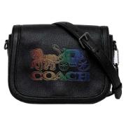 Pre-owned Fabric shoulder-bags Coach Pre-owned , Black , Dames