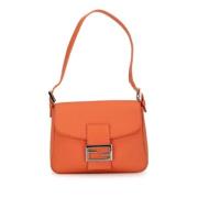 Pre-owned Fabric fendi-bags Fendi Vintage , Orange , Dames