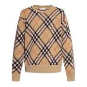 Wollen trui Burberry , Beige , Heren