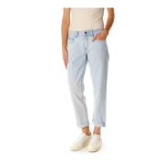 Mid Waist Boyfriend Fit Jeans G-star , Blue , Dames