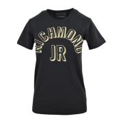 Stijlvolle Dames T-Shirt John Richmond , Black , Dames