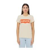 T-shirt Levi's , Beige , Dames