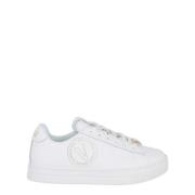 Platform Stoffen Sneakers Versace Jeans Couture , White , Dames