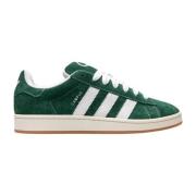 Campus 00s Groene Sportschoenen Adidas Originals , Green , Heren