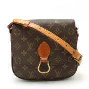 Pre-owned Canvas louis-vuitton-bags Louis Vuitton Vintage , Brown , Da...