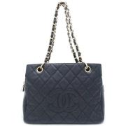 Pre-owned Leather shoulder-bags Chanel Vintage , Black , Dames