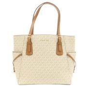 Pre-owned Fabric totes Michael Kors Pre-owned , Beige , Dames