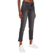 Slim Fit Skinny Jeans Calvin Klein , Gray , Dames