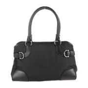 Pre-owned Fabric handbags Salvatore Ferragamo Pre-owned , Black , Dame...