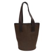 Pre-owned Fabric totes Loewe Pre-owned , Brown , Dames