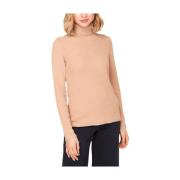 Trui met Golfhals Calvin Klein , Beige , Dames