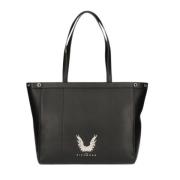 Stijlvolle Tote Tas John Richmond , Black , Dames