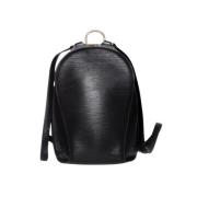 Pre-owned Leather louis-vuitton-bags Louis Vuitton Vintage , Black , D...